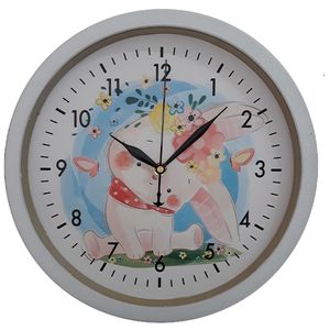 نقد و بررسی ساعت دیواری کودک مدل خرگوش کد 01025 توسط خریداران