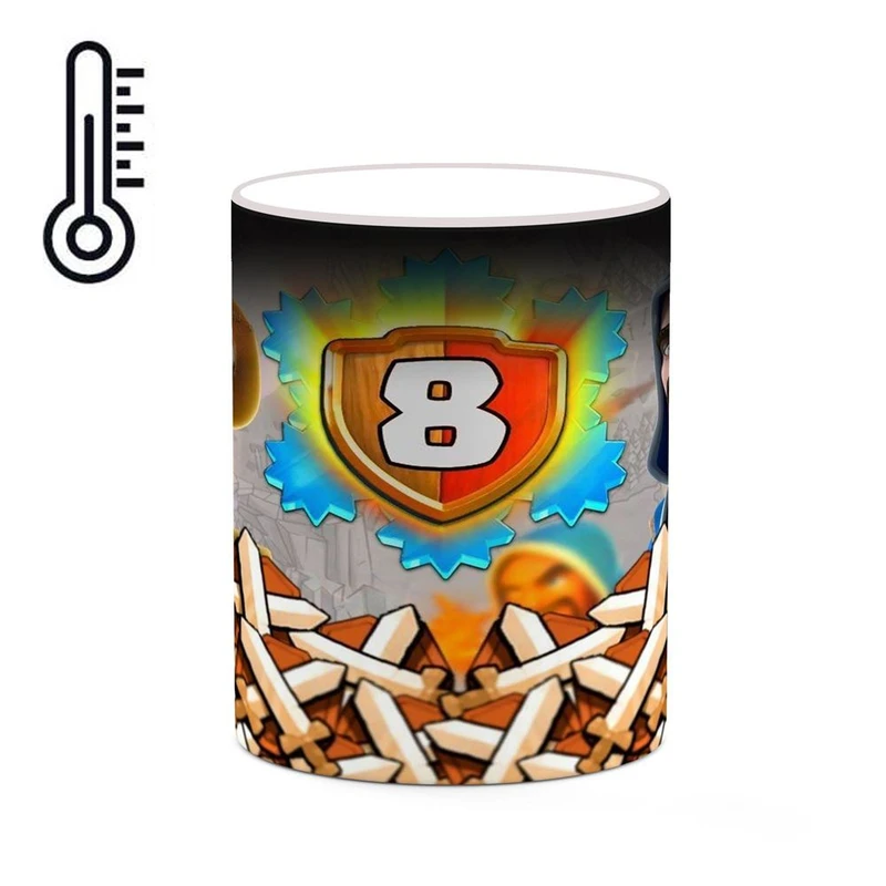 ماگ حرارتی کاکتی مدل بازی کلش رویال Clash Royale کد mgh28019