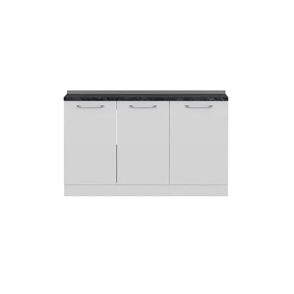 کابینت زمینی فلفور کابینت مدل L - 120 cm