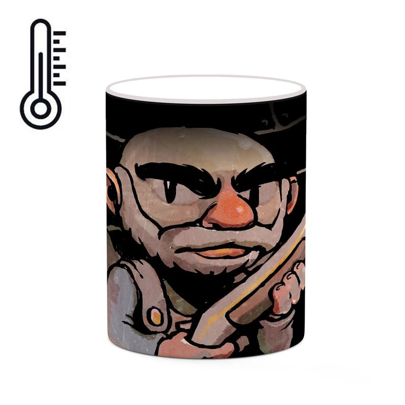 ماگ حرارتی کاکتی مدل بازی Spelunky کد mgh30285