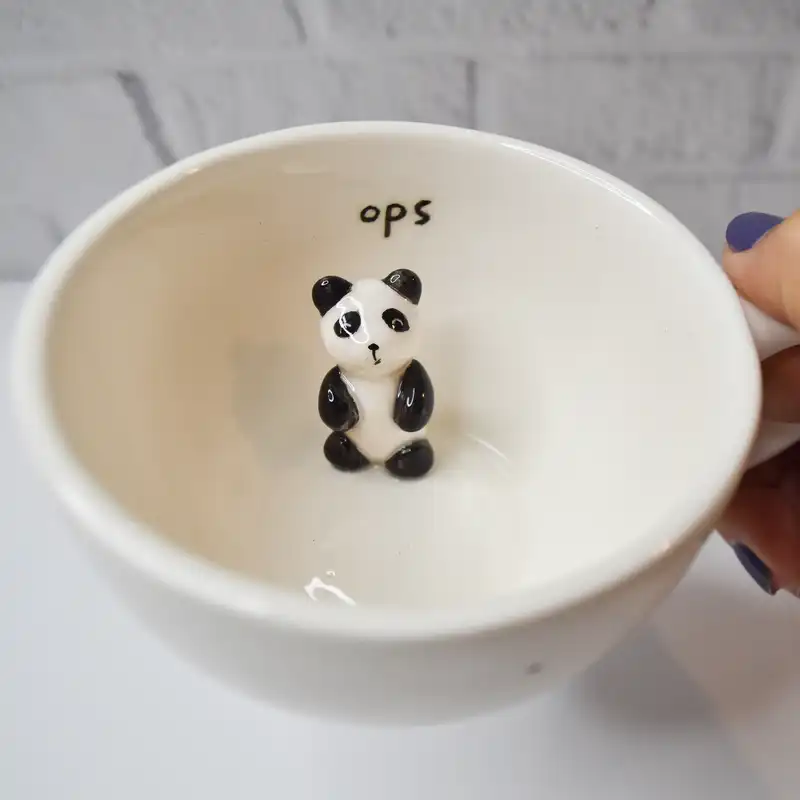 فنجان سرامیکی طرح پاندا کد 001