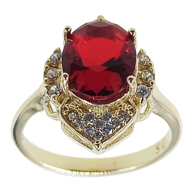 انگشتر زنانه سلین کالا مدل یاقوت سرخ ce-As200