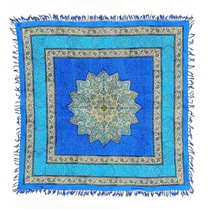 رومیزی قلمکار مدل ترنج T100