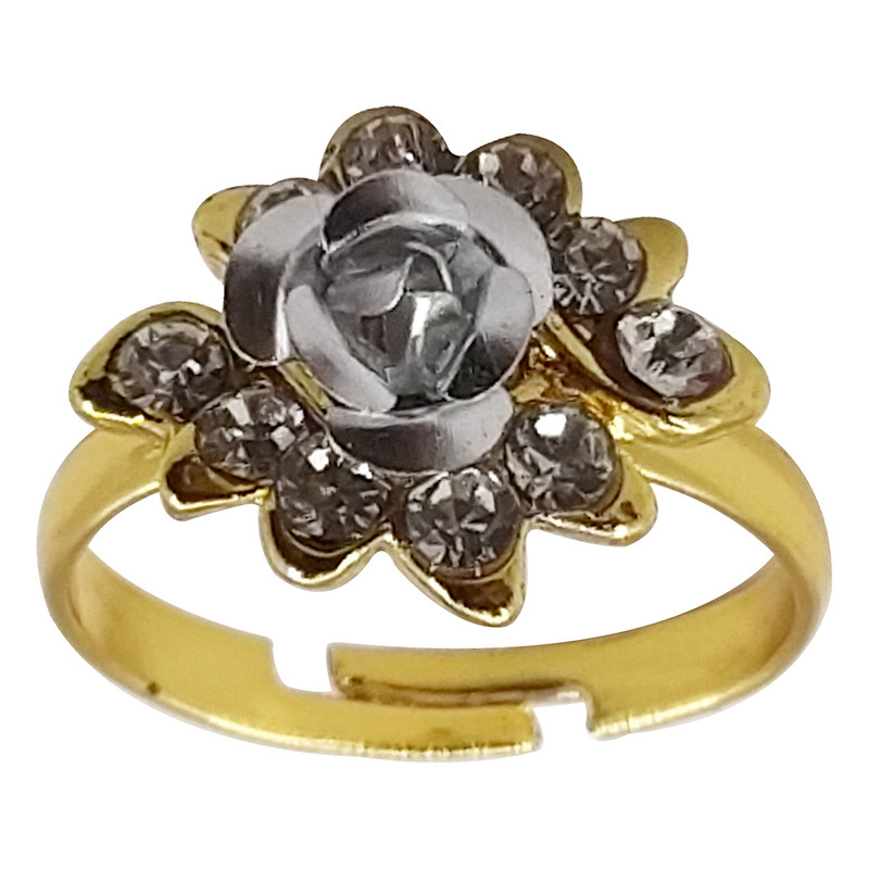 انگشتر دخترانه سلین کالا مدل گل رز کد ce-As32