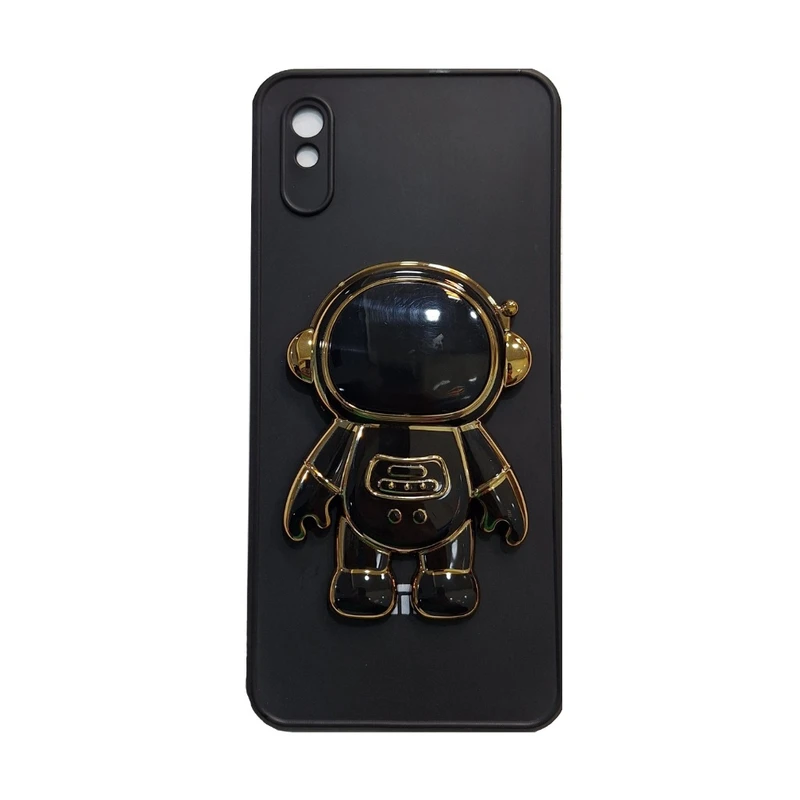کاور طرح فضانورد استندشو مدل 9A مناسب برای گوشی موبایل شیائومی Redmi 9A / Redmi 9 AT / Redmi 9i