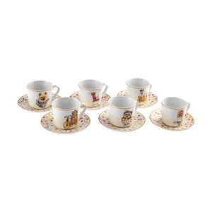 سرویس قهوه خوری 12 پارچه کاراجا مدل kopekli