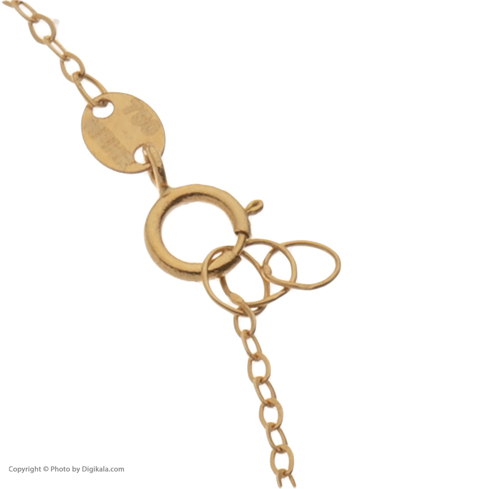 دستبند طلا 18 عیار زنانه مایا ماهک مدل MB1162 -  - 4