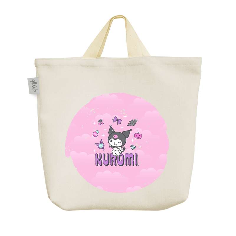 ساک خرید خندالو مدل کورومی Kuromi کد 2578 ساک خرید خندالو مدل کورومی Kuromi کد 2578