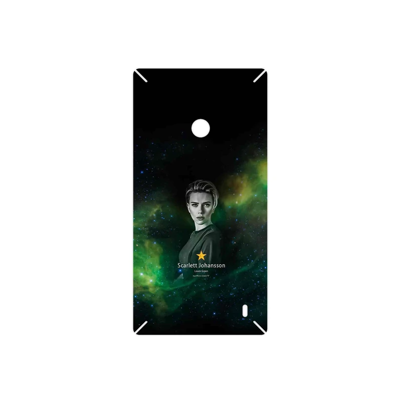برچسب پوششی ماهوت مدل Scarlett Johansson مناسب برای گوشی موبایل نوکیا Lumia 520