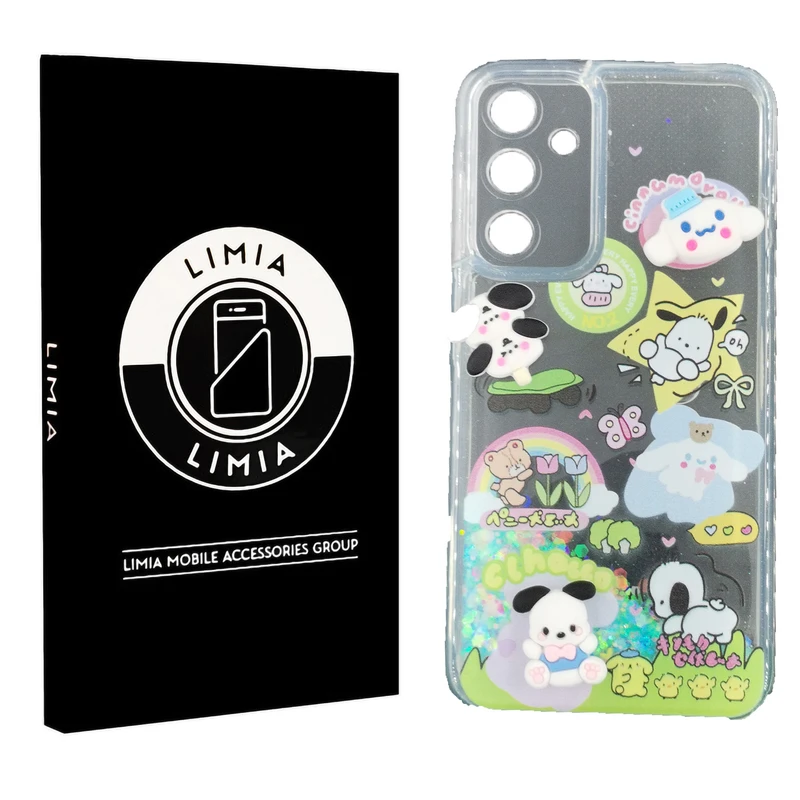 کاور لیمیا مدل آکواریومی لنزدار طرح عروسکی برجسته مناسب برای گوشی موبایل سامسونگ Galaxy A55