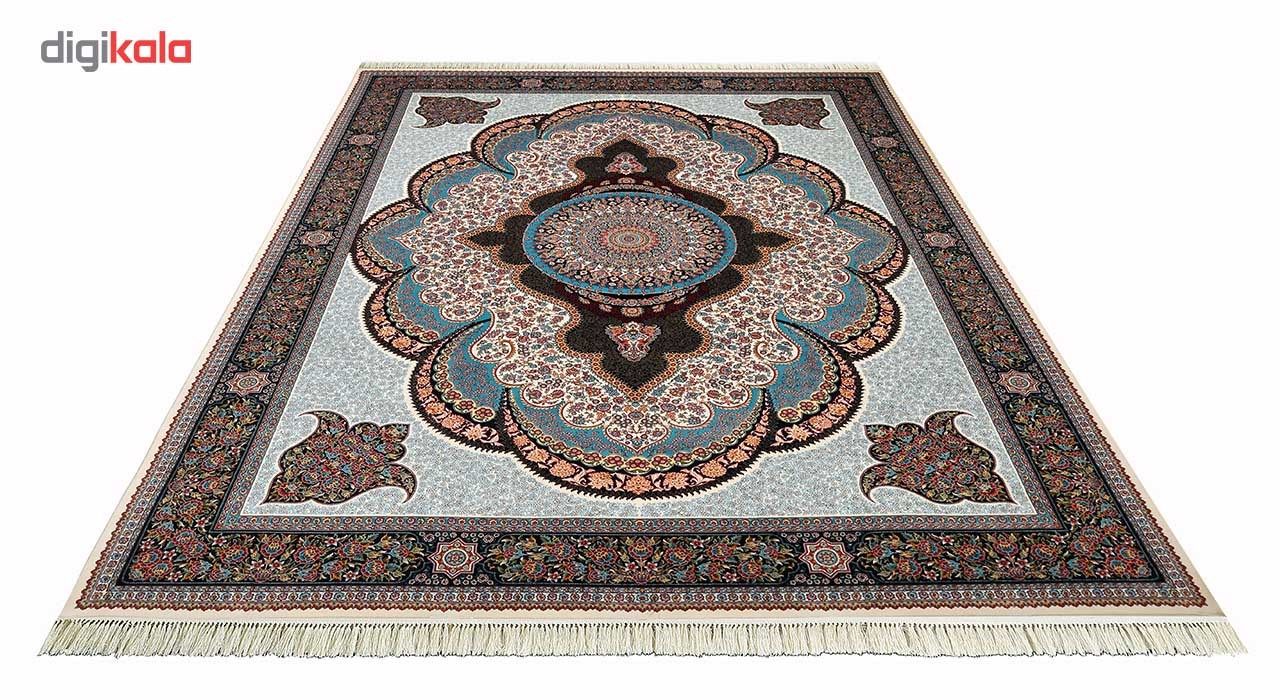 فرش ماشینی داریوش طرح آرشیدا زمینه کرم main 1 2
