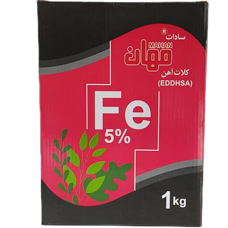 کود آهن پودری ۵٪ مهان مدل Fe5%EDDHSA وزن ۱۰۰۰ گرم