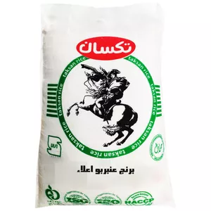 برنج عنبربو درجه یک تکسان - 5 کیلوگرم