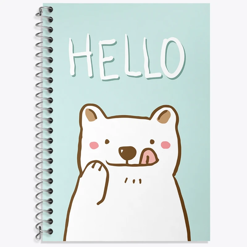 دفتر لغت 50 برگ خندالو طرح سگ کد N909