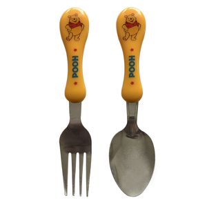 قاشق و چنگال کودک مدل XS-B014 طرح Pooh