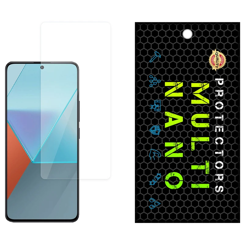 محافظ صفحه نمایش شفاف مولتی نانو مدل X-S1N مناسب برای گوشی موبایل شیائومی Redmi Note 13R Pro