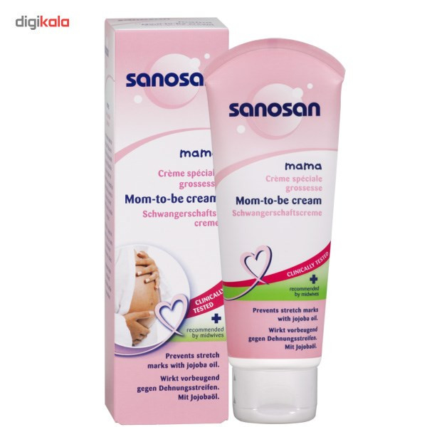 کرم رفع ترک بدن سانوسان سری Mama حجم 100 میلی لیتر کرم رفع ترک بدن سانوسان سری Mama حجم 100 میلی لیتر