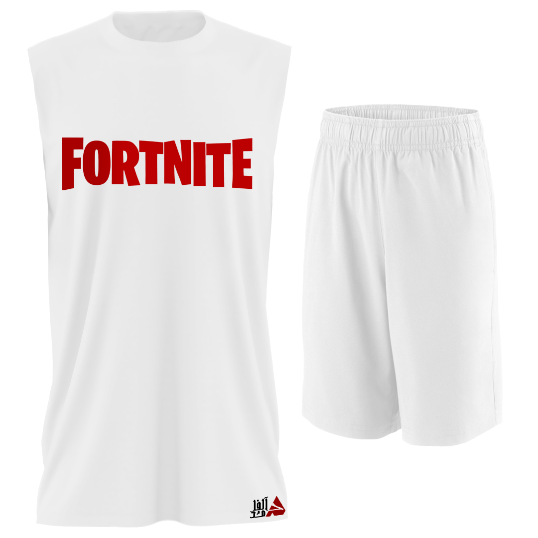 ست تاپ و شلوارک مردانه الفامد مدل FORTNITE کد TPMS035