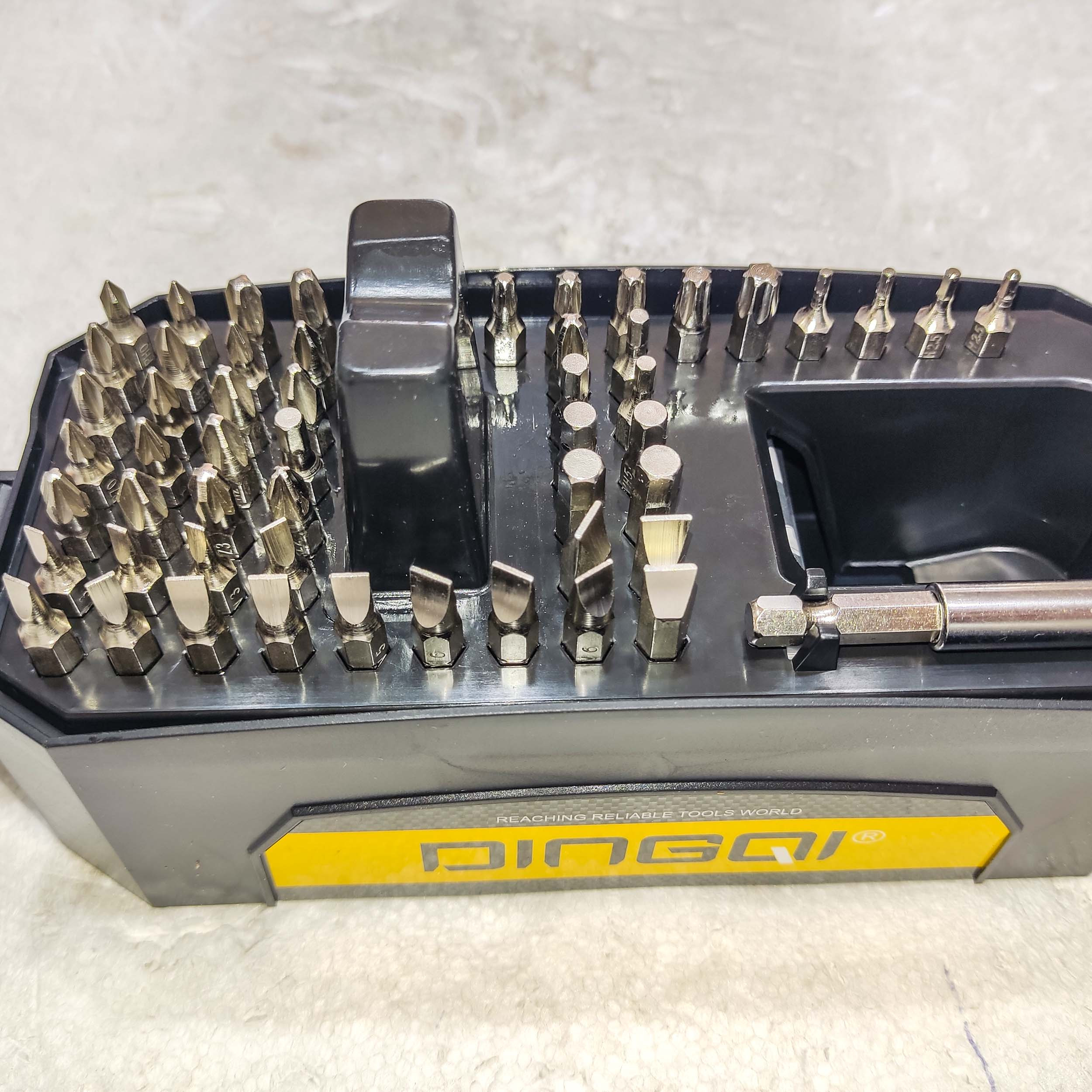 پیچ گوشتی شارژی و سری پیچ گوشتی دینگیشی مدل ART : 105055 مجموعه 55 عددی