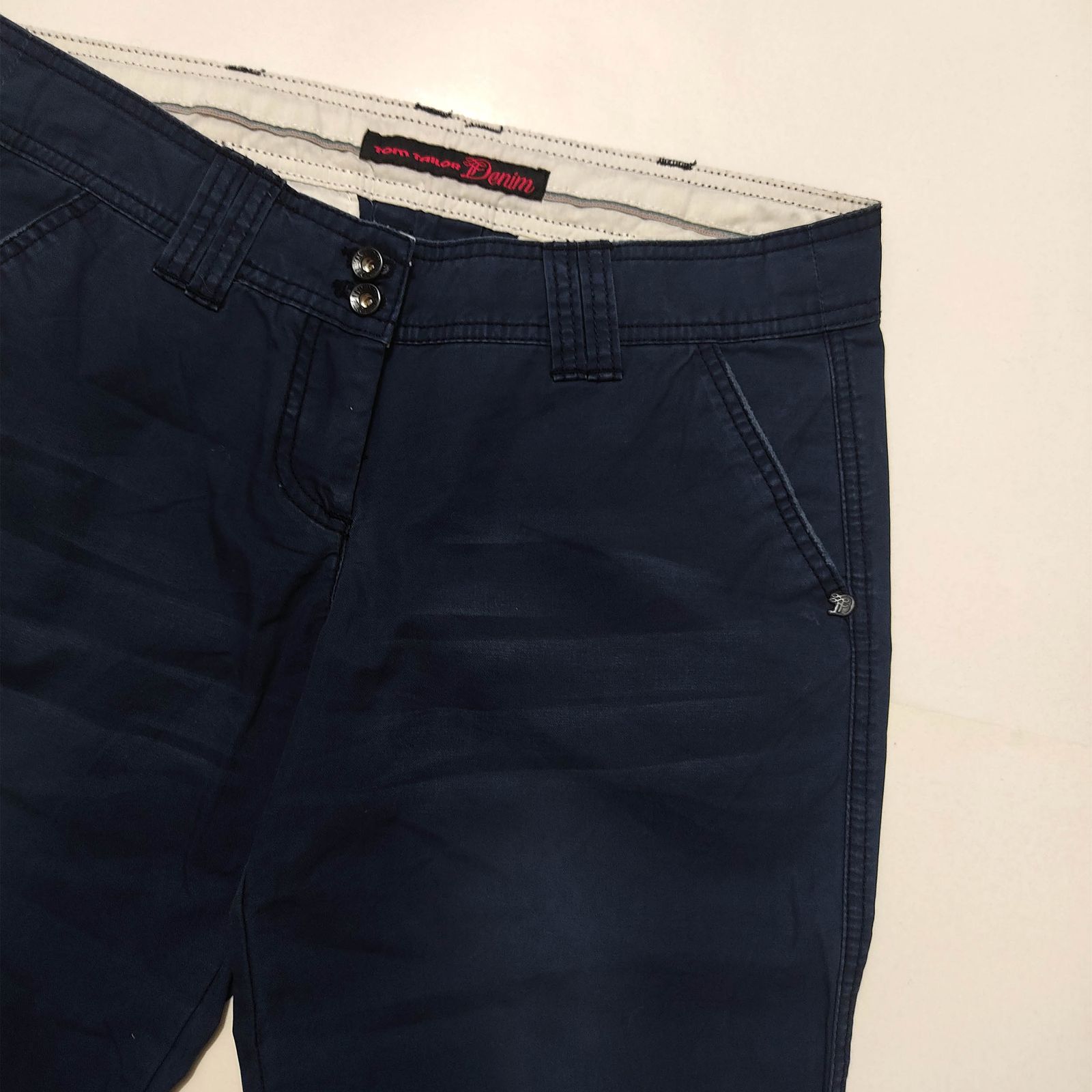 شلوار مردانه تام تیلور مدل Denim chino 28 -  - 6
