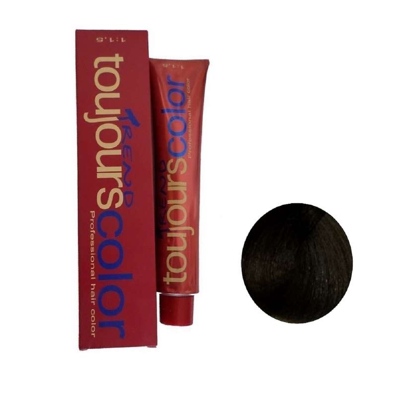 رنگ مو توژور سری Smoky شماره 6.2 حجم 100 میلی لیتر رنگ دودی بلوند تیره