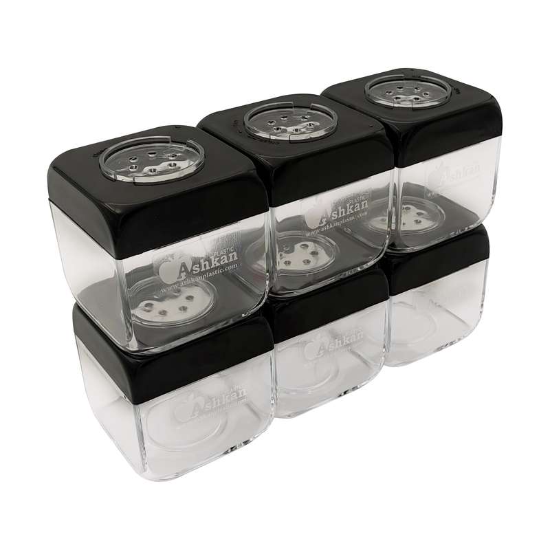 جا ادویه اشکان طرح سرآشپز مجموعه 6 عددی