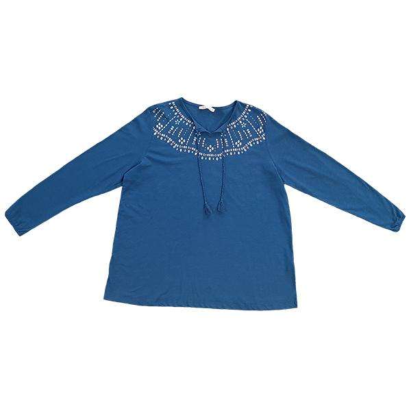 بلوز آستین بلند زنانه ال سی وایکیکی مدل S25941Z8