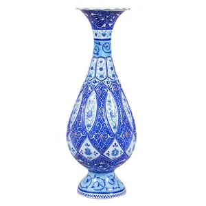 گلدان میناکاری مسی مدل 0702
