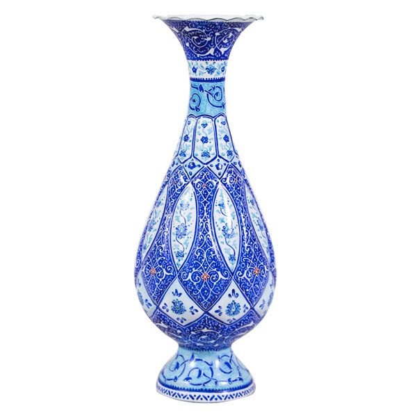 گلدان میناکاری مسی مدل 0702 گلدان میناکاری مسی مدل 0702