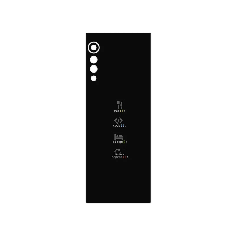 برچسب پوششی ماهوت مدل Programming 2 مناسب برای گوشی موبایل ال جی Velvet 5G