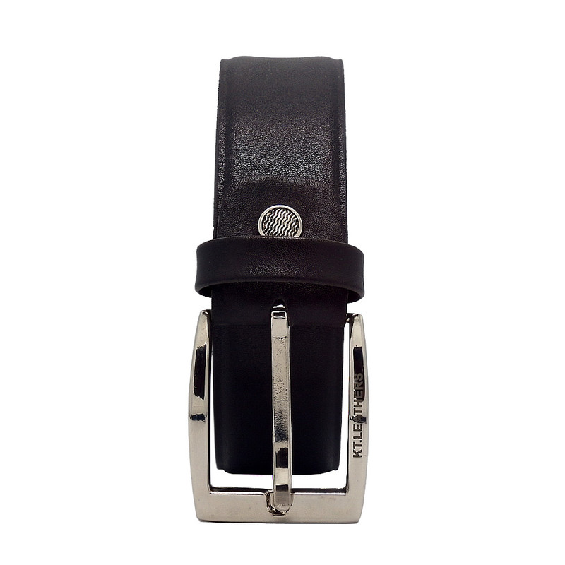کمربند مردانه کیتی مدل چرم صنعتی قلابدار ECO685IN302