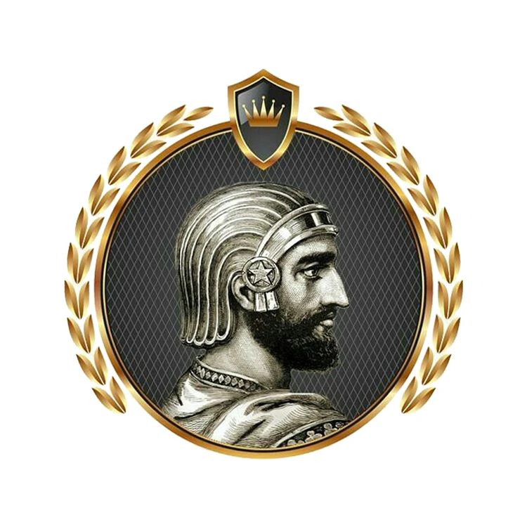 استیکر پارچه و لباس پاد آفرین مدل کوروش بزرگ کد 1021