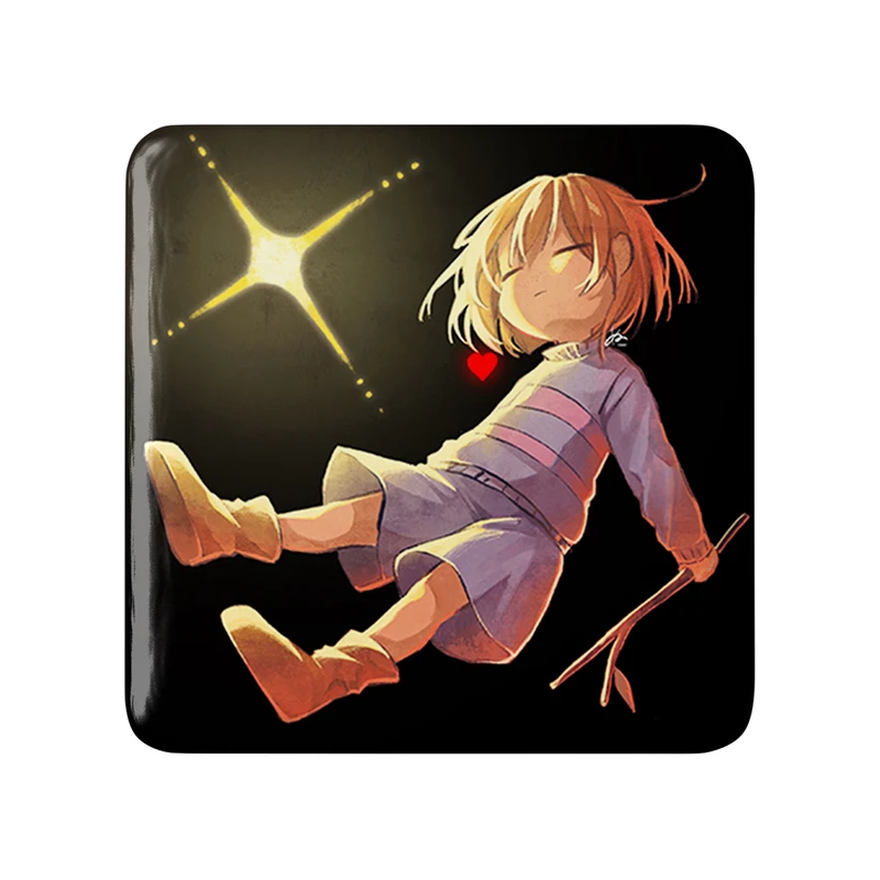 پیکسل خندالو طرح بازی آندرتیل (Undertale) مدل مربعی کد 31759