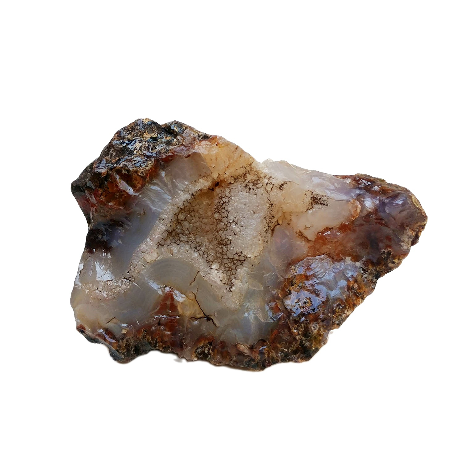 سنگ راف مدل عقیق کوارتز