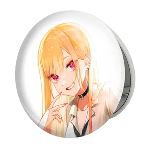 آینه جیبی خندالو طرح کیتاگاوا انیمه مای درس آپ دارلینگ مدل تاشو کد 23897 