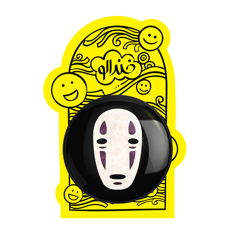 آینه جیبی خندالو طرح کائوناشی انیمه شهر اشباح Spirited Away مدل تاشو کد 4887 آینه جیبی خندالو طرح کائوناشی انیمه شهر اشباح Spirited Away مدل تاشو کد 4887