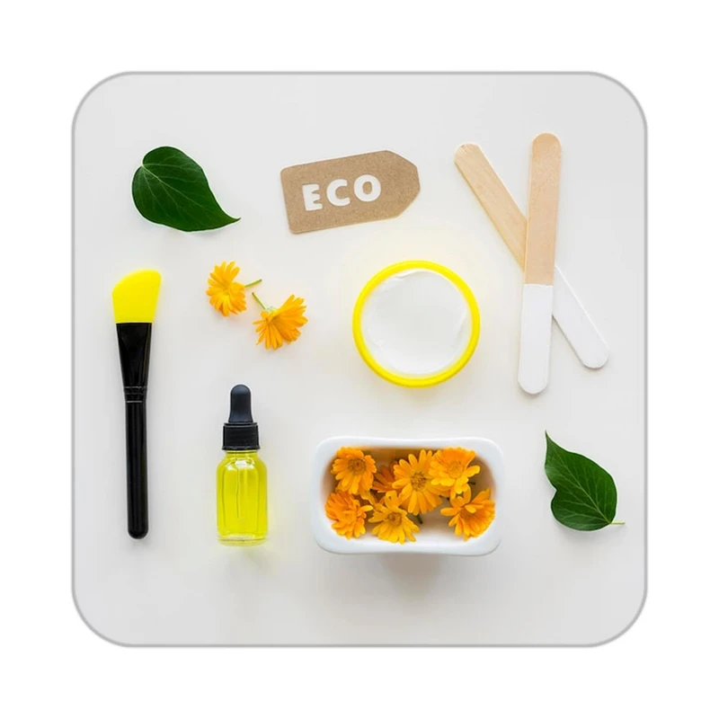 زیر لیوانی کاکتی طرح گل مدل mp17626