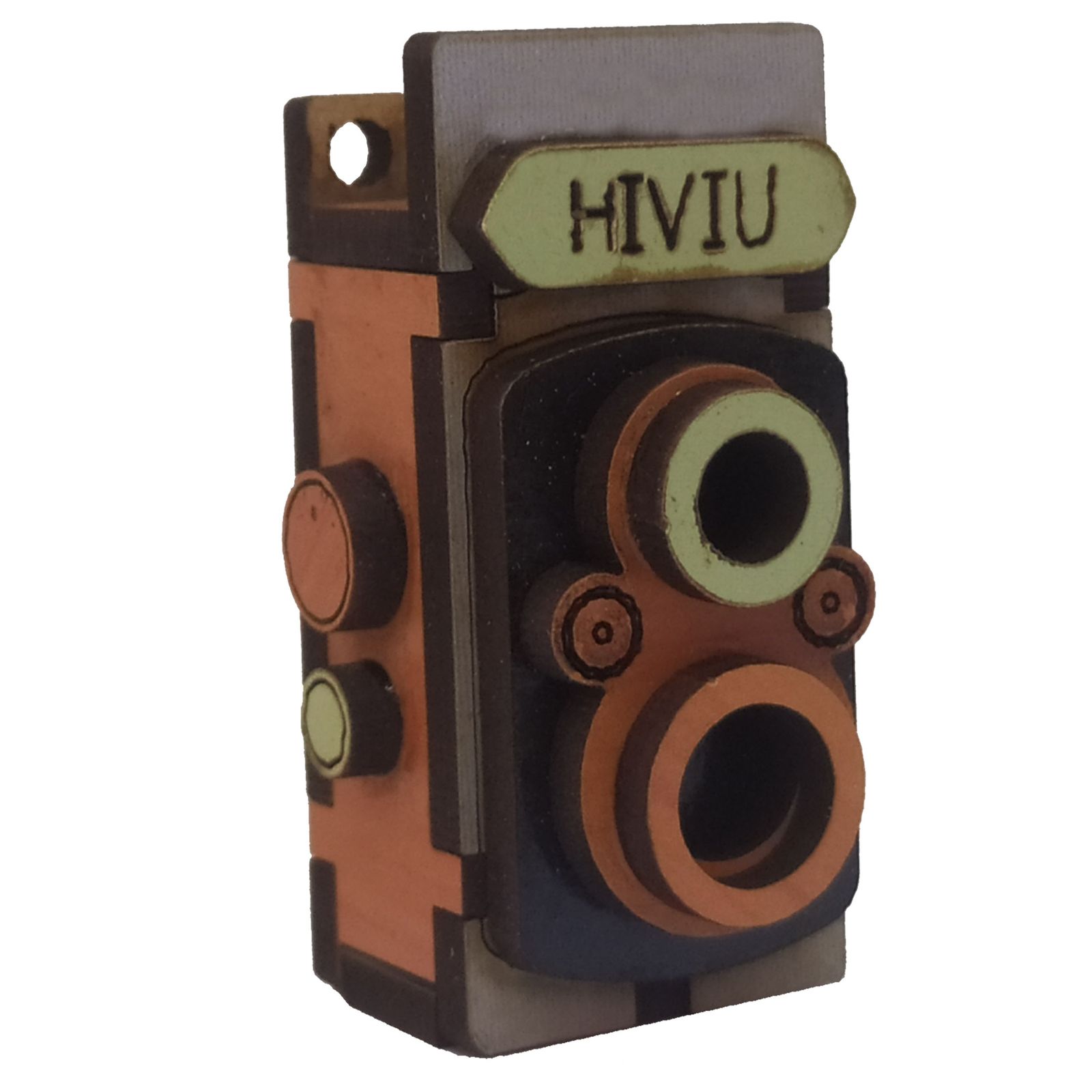 آویز گردنبند طرح دوربین کد hiviu Lu01 -  - 4