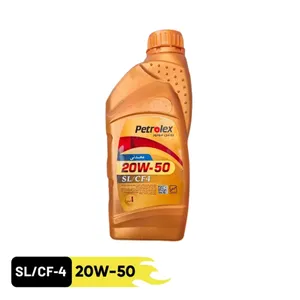 روغن موتور خودرو بنزینی، دیزلی پترولکس مدل 20W50 SL/CF4 SL/CF-4 20W-50 حجم 1 لیتر