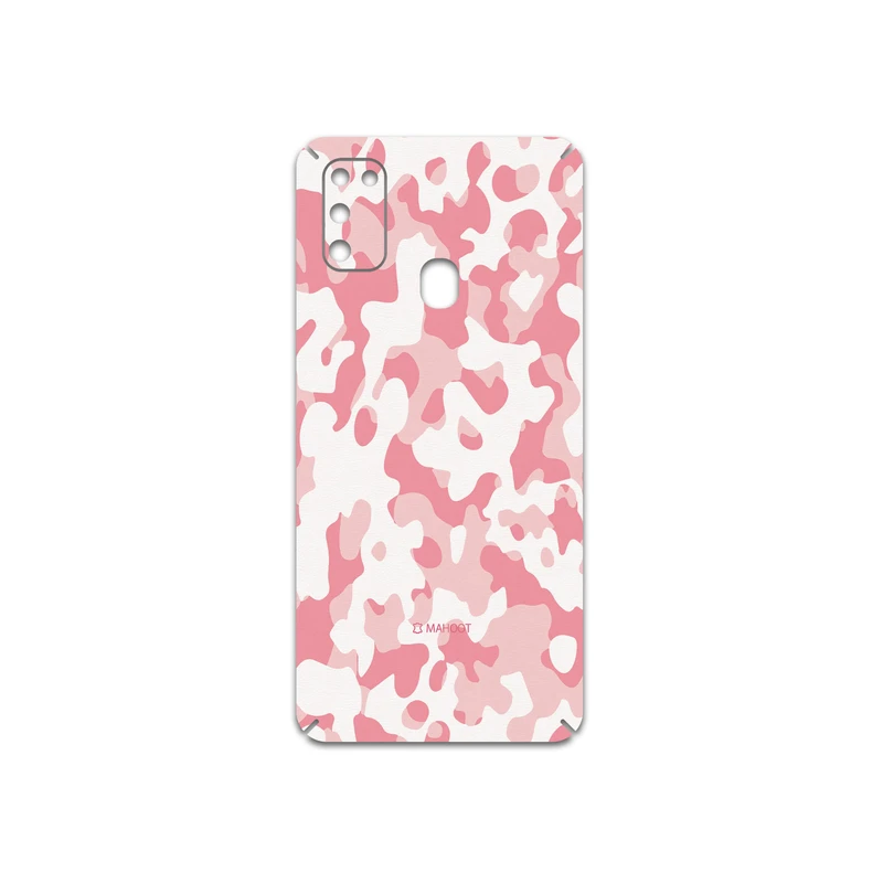برچسب پوششی ماهوت مدل Army-Pink مناسب برای گوشی موبایل سامسونگ Galaxy M21