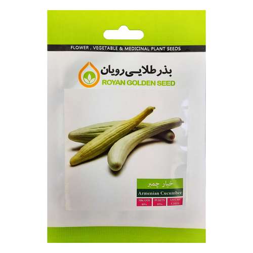 بذر خیار چمبر بذر طلایی رویان مدل BZTR-054