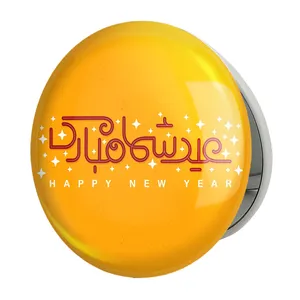 آینه جیبی خندالو طرح نوروز مدل تاشو کد 25605 