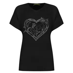 تی شرت آستین کوتاه زنانه مدل 3784