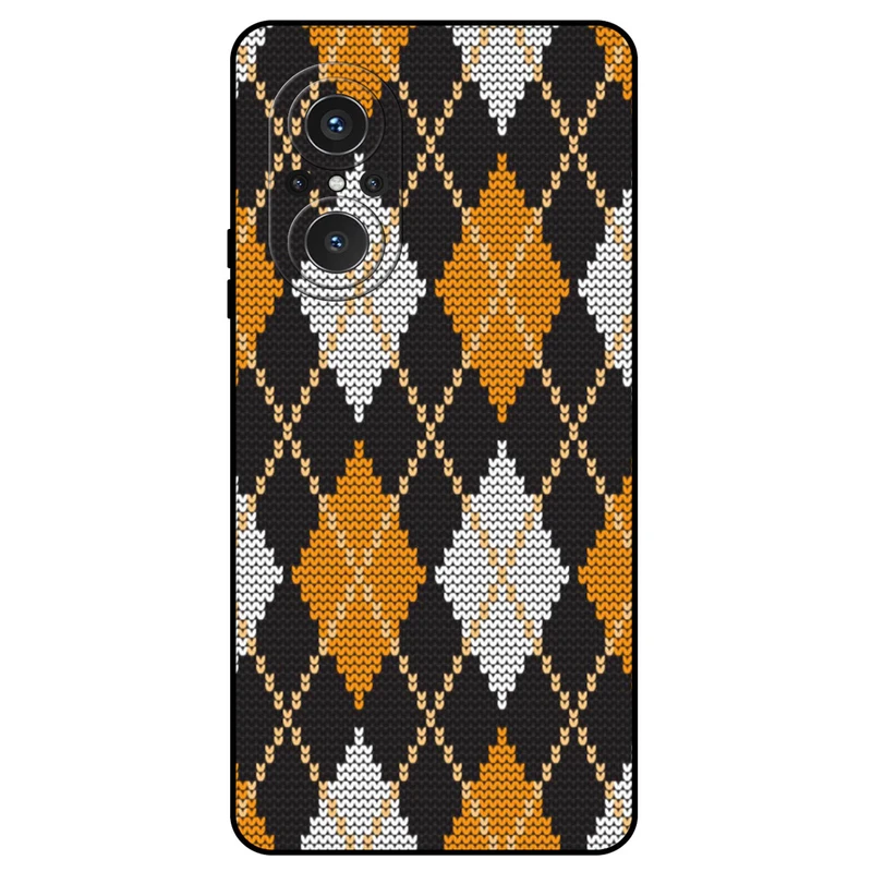 کاور مگافون طرح بافت مدل 8104 مناسب برای گوشی موبایل هوآوی Nova 9 Se 4G / 5G