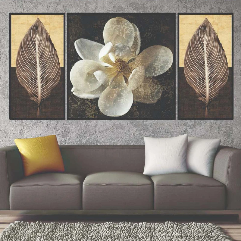 تابلو بکلیت طرح مدرن دیجیتال آرت مدل B-2022 فریم مشکی مجموعه 3 عددی