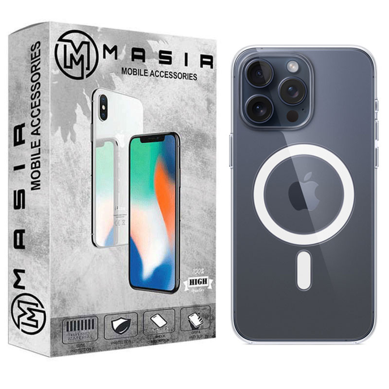 کاور مگ سیف مسیر مدل MGS-CL مناسب برای گوشی موبایل اپل Iphone 15 Pro Max