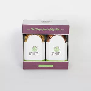   آجیل هدیه گلینه 3 بادام هندی زعفرانی و بادام درختی گوناتس - 600 گرم