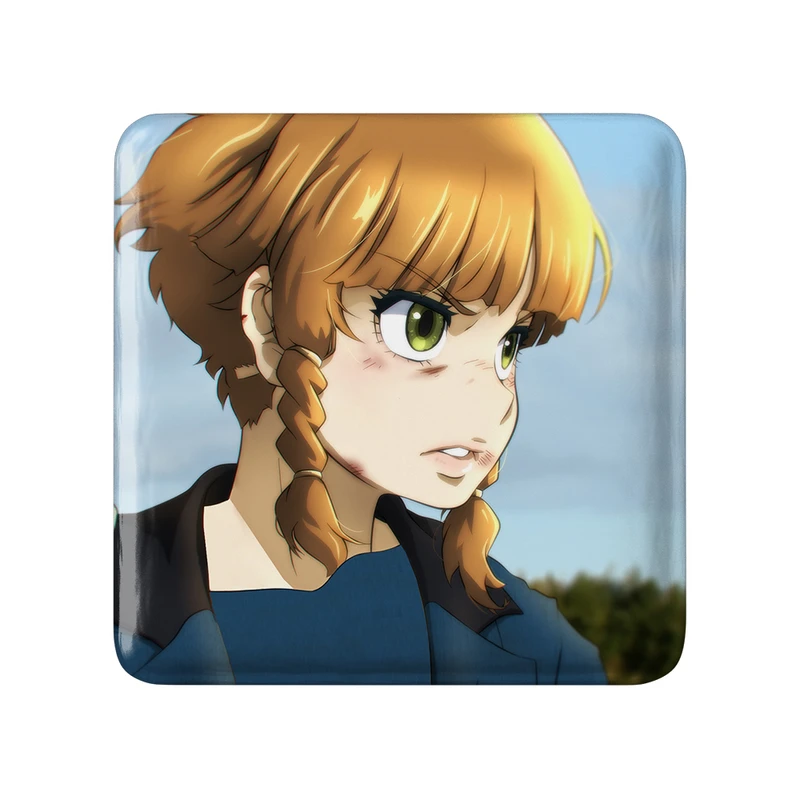 پیکسل خندالو طرح ماری انیمه یوجو سنکی مدل مربعی کد 34657