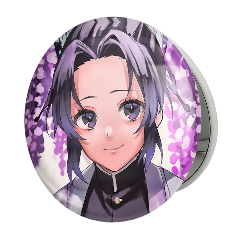 آینه جیبی خندالو طرح شینوبو کوچو انیمه شیطان کش مدل تاشو کد 13269 