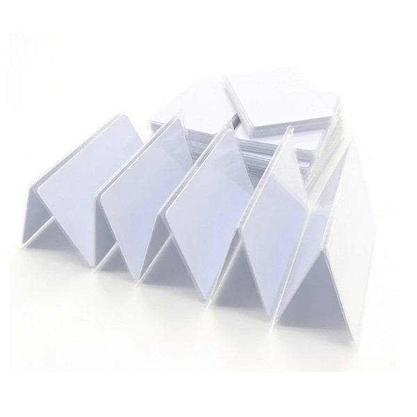 کارت پی وی سی سفید مدل مایفر 1k بسته 200 عددی